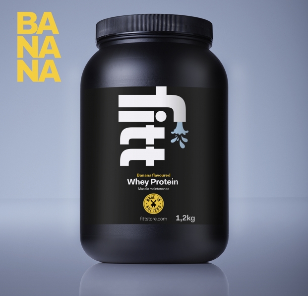 Whey-Portein Banana-Jar 1.2kg