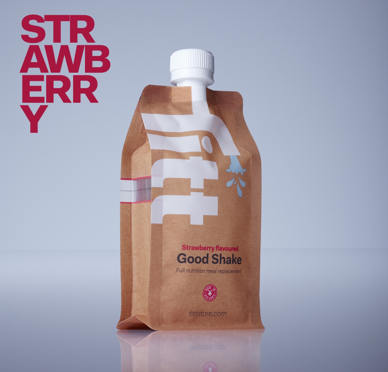 Good-Shake Strawberry-Pouche